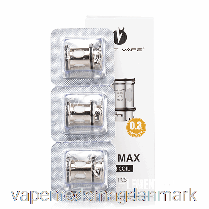 Vape Væske Tabt Vape Ub Max Erstatningsspoler 0,3ohm Ub Max X3 Spoler